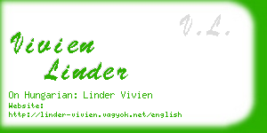 vivien linder business card